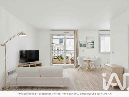 Appartement à vendre 175 000 € 1 pièce 36,6 m² Étage 6/7 La Villette Lyon 3ème arrondissement 69003