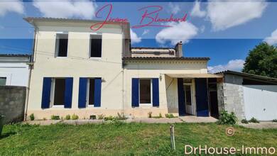 Maison à vendre 260 000 € 4 pièces 3 chambres 111 m² 956 m² de terrain Lagrave-Le Bourg Ambares et Lagrave 33440
