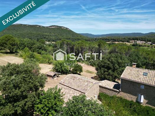 Maison à vendre 220 000 € 5 pièces 3 chambres 110 m² 1 333 m² de terrain Saint-André-d'Olérargues 30330