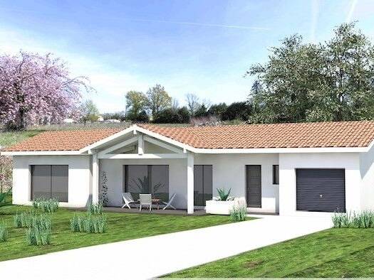 Terrain avec maison neuve à vendre 338 500 € 6 pièces 3 chambres 112 m² 430 m² de terrain La Plage-Bourg Biscarrosse 40600