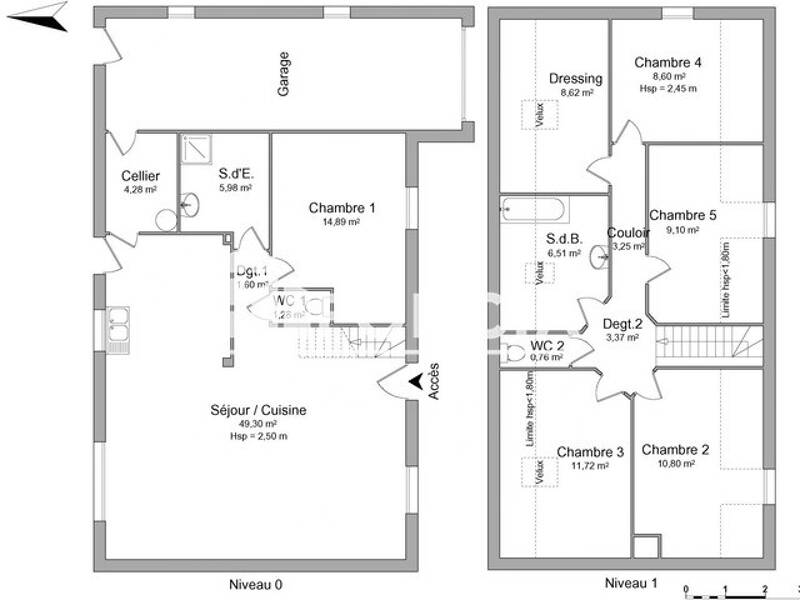 Maison à louer, 140m², AUZOUER EN TOURAINE