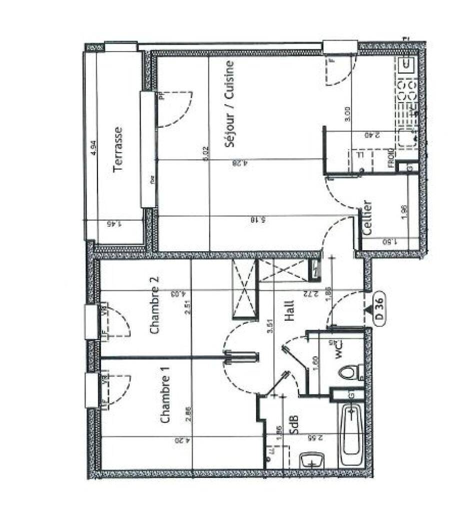Maison à louer, 69m², LOOS