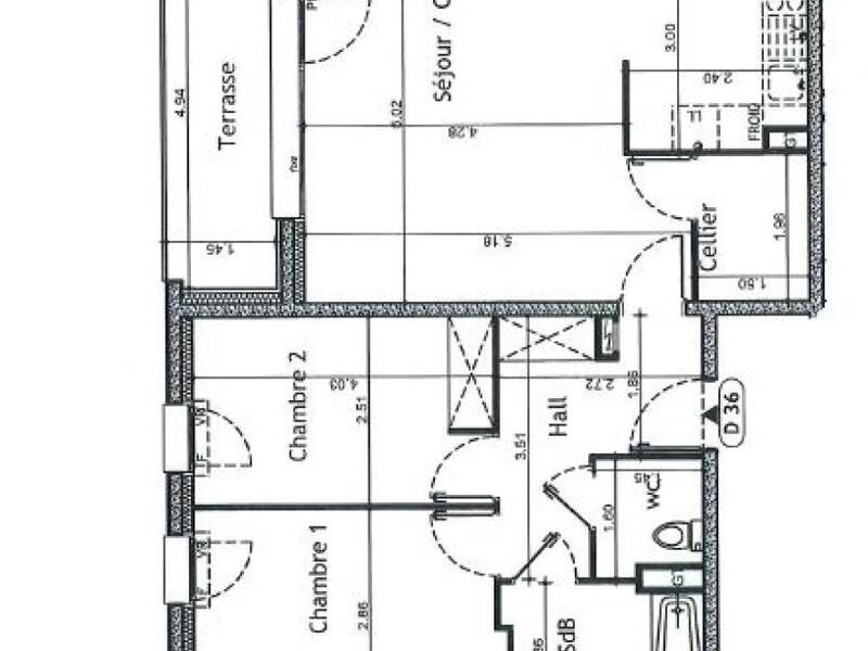 Maison à louer, 69m², LOOS