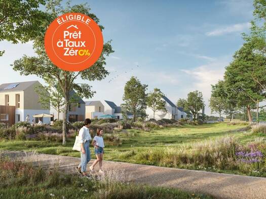 Terrain constructible viabilisé à vendre 77 500 € 516 m² de terrain Artannes-sur-Indre 37260