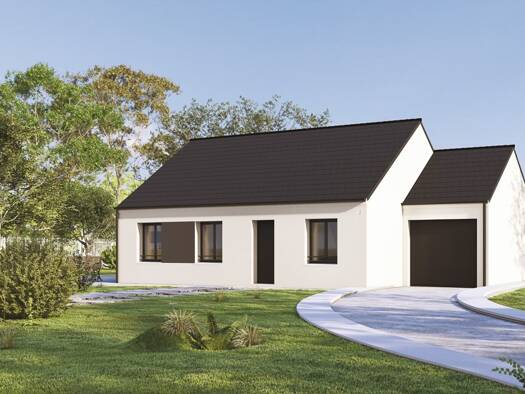Terrain avec maison neuve à vendre 181 000 € 4 pièces 3 chambres 76 m² 240 m² de terrain Ouest Nogent-sur-Seine 10400