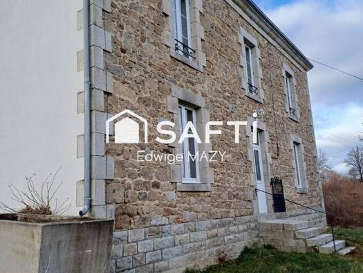 Maison à vendre 242 000 € 6 pièces 4 chambres 162 m² 19 340 m² de terrain Arfeuille-Châtain 23700
