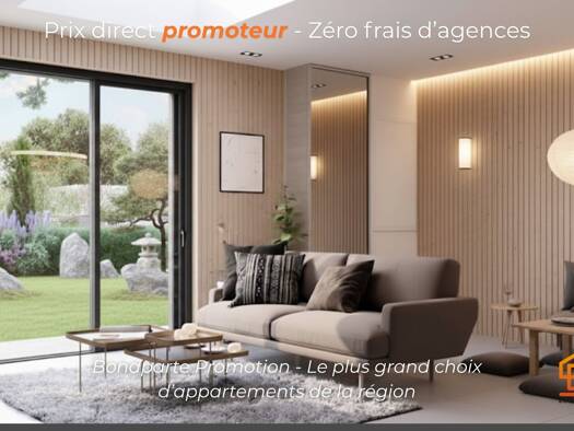 Duplex à vendre - neuf 255 000 € 3 pièces 2 chambres 70 m² RDC/1 La Gazelle Nîmes 30000