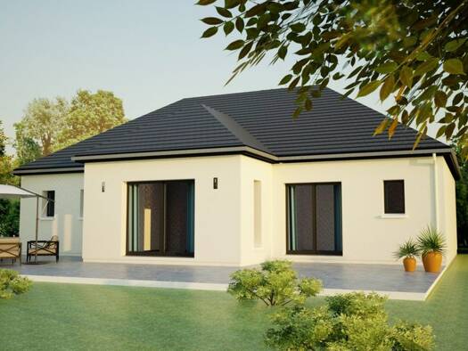 Terrain avec maison neuve à vendre 264 538 € 4 pièces 3 chambres 107,1 m² 518 m² de terrain Pont-de-l'Arche 27340