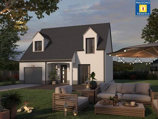 Terrain avec maison neuve à vendre 290 000 € 6 pièces 4 chambres 98 m² 437 m² de terrain Montge-en-Goele 77230