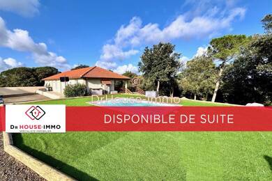 Maison de plain-pied à vendre 480 000 € 7 pièces 5 chambres 158 m² 2 756 m² de terrain Palaja 11570