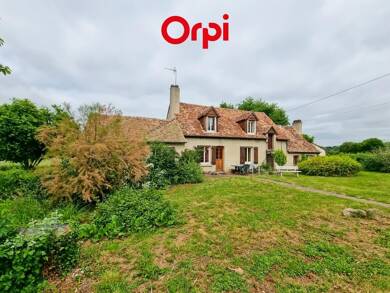 Maison à vendre 159 750 € 4 pièces 3 chambres 131 m² 2 411 m² de terrain Nogent-le-Bernard 72110