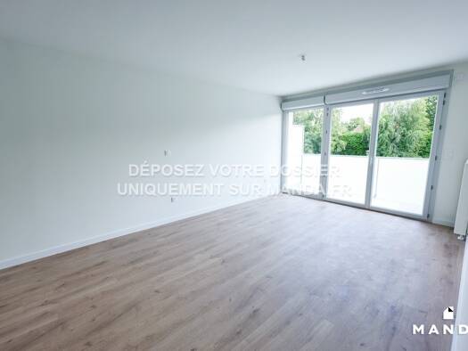 Appartement à louer 695 € 2 pièces 1 chambre 44 m² 1er étage Braille-Verghelles-Cité Familiale Lambersart 59130