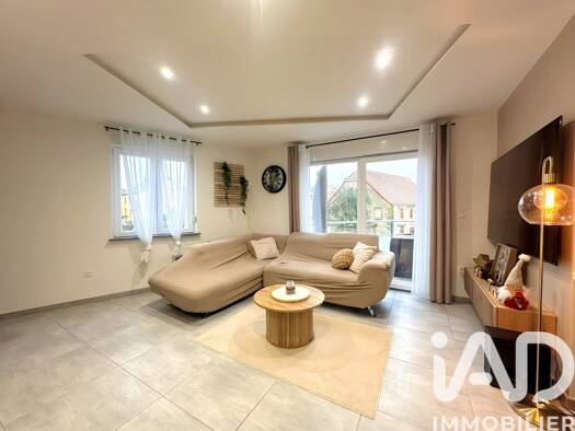 Appartement à vendre 154 000 € 3 pièces 2 chambres 70 m² Étage 1/2 Théding 57450