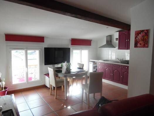 Duplex à louer 500 € 2 pièces 1 chambre 45 m² Étage 3/3 Amelie les Bains Palalda 66110