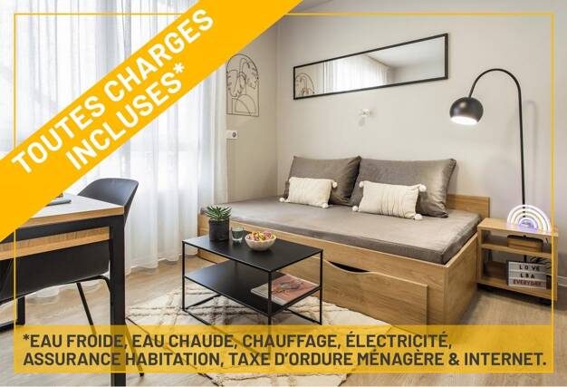 Appartement à louer 403 € 1 pièce 1 chambre 10 m² Faubourg de Hem Amiens 80000