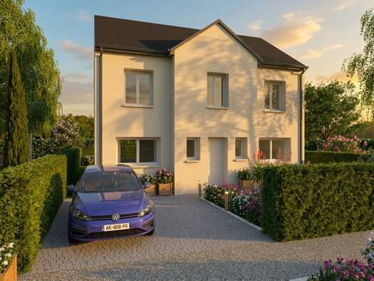 Terrain avec maison neuve à vendre 360 000 € 5 pièces 4 chambres 120 m² 300 m² de terrain Plateau d'Avron Villemomble 93250