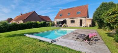 Maison à vendre 399 500 € 6 pièces 4 chambres 140 m² 831 m² de terrain Hazebrouck 59190