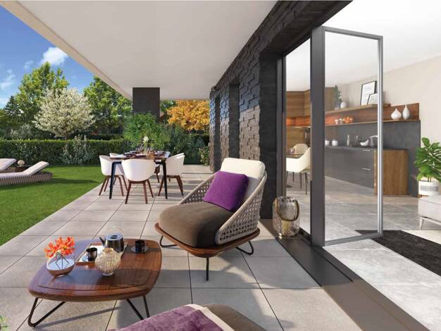 Appartement à vendre - neuf 491 000 € 4 pièces 3 chambres 97 m² RDC/3 Beaumont 74160