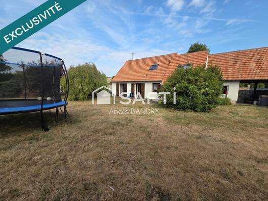 Maison à vendre 189 000 € 8 pièces 3 chambres 160 m² 1 398 m² de terrain Coucy-lès-Eppes 02840