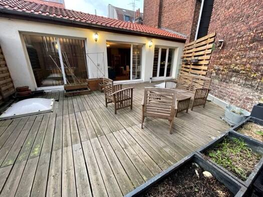 Maison à louer - Neuf 1 285 € 4 pièces 3 chambres 107,2 m² 50 m² de terrain Moulins Lille 59000