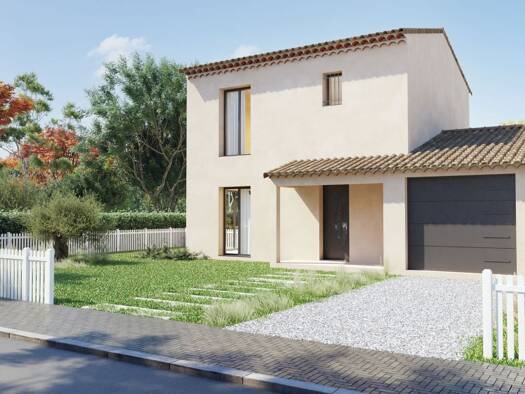 Terrain avec maison neuve à vendre 445 000 € 5 pièces 3 chambres 85 m² 440 m² de terrain Centre Ville Nord La Crau 83260