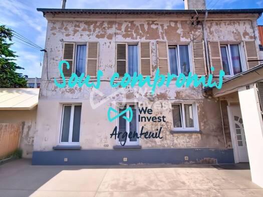 Immeuble à vendre 345 000 € 111 m² Centre Ville-Basilique Argenteuil 95100