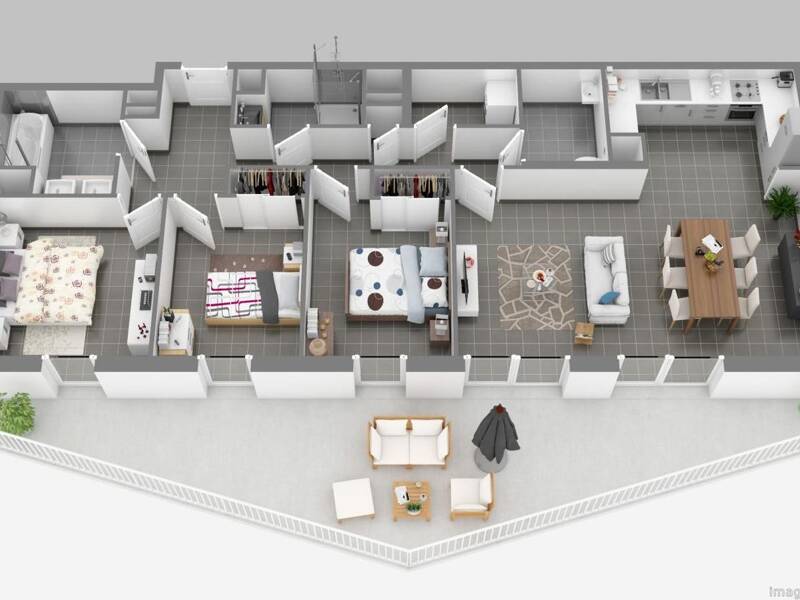 Maison à louer, 88m², BORDEAUX