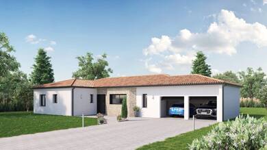 Terrain avec maison neuve à vendre 324 636 € Coron 49690
