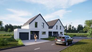 Terrain avec maison neuve à vendre 268 200 € Staffelfelden 68850
