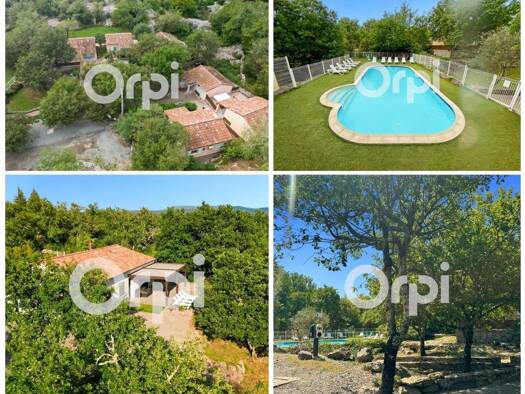 Maison à vendre 1 145 900 € 22 pièces 15 chambres 351,3 m² 6 947 m² de terrain Saint-Alban-Auriolles 07120