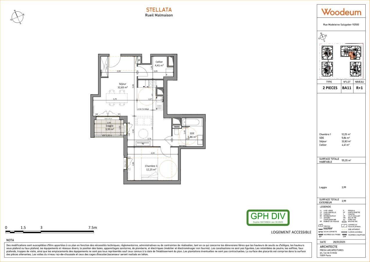 Maison à louer, 55m², RUEIL MALMAISON