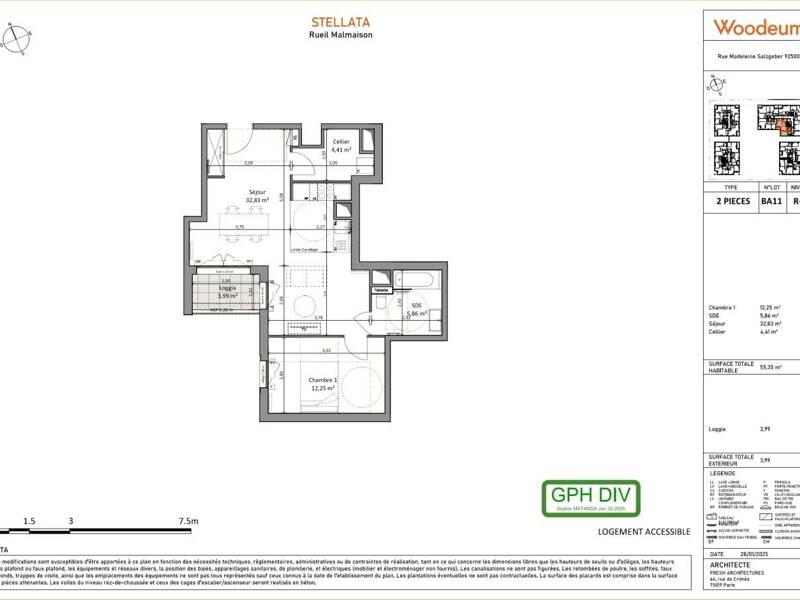 Maison à louer, 55m², RUEIL MALMAISON