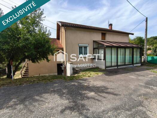 Maison à vendre 95 000 € 4 pièces 3 chambres 114 m² 583 m² de terrain Firmi 12300