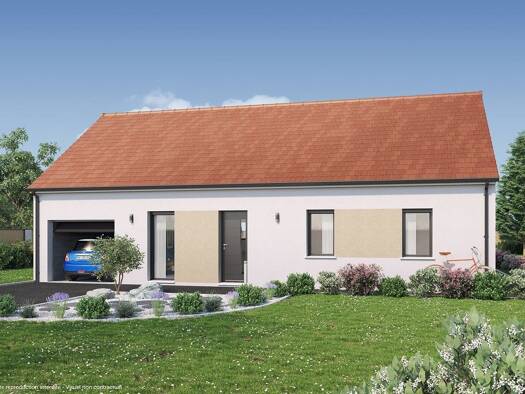 Terrain avec maison neuve à vendre 206 710 € 5 pièces 4 chambres 91 m² 754 m² de terrain Poncey-lès-Athée 21130