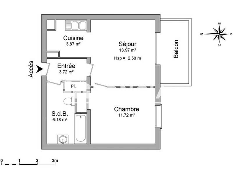 Maison à louer, 39m², SAINT PIERRE DU PERRAY