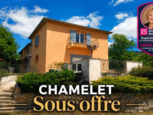 Maison à vendre 330 000 € 6 pièces 4 chambres 184 m² 1 020 m² de terrain Chamelet 69620