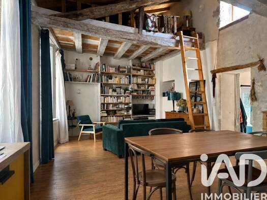 Maison à vendre 100 000 € 3 pièces 1 chambre 70 m² 120 m² de terrain Poudenas 47170