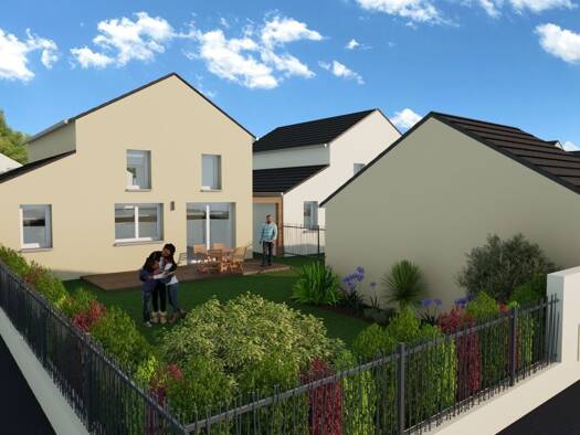 Terrain constructible viabilisé à vendre 229 900 € 204 m² de terrain Centre Ville Dreux 28100