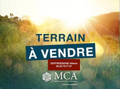 Terrain constructible à vendre 72 000 € 1 000 m² de terrain Saint-Maixant 33490