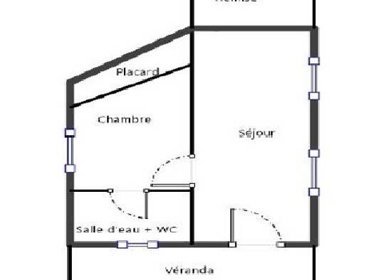 Maison à vendre 160 000 € 2 pièces 1 chambre 31 m² Stalingrad Le Blanc-Mesnil 93150