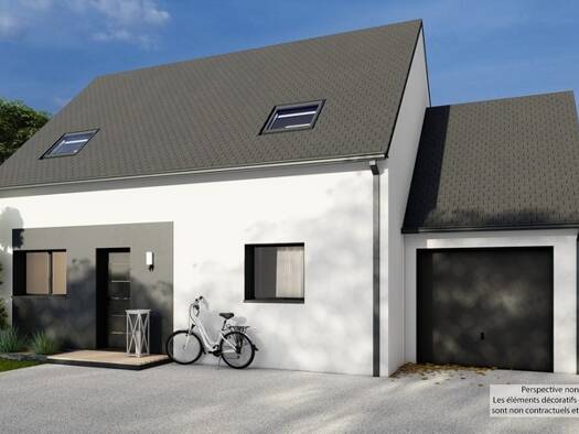Terrain avec maison neuve à vendre 257 000 € 5 pièces 4 chambres 95 m² 599 m² de terrain Cavan 22140