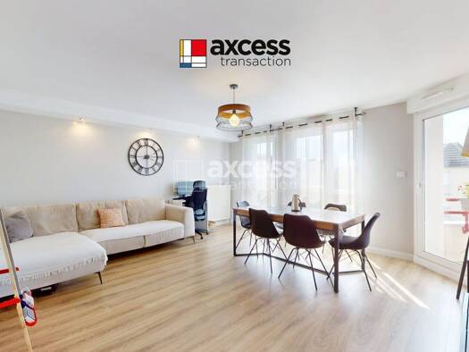 Appartement à vendre 260 000 € 3 pièces 2 chambres 75 m² Étage 3/4 Eckbolsheim 67201