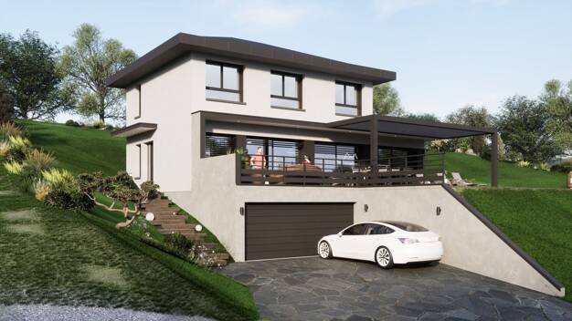 Terrain avec maison neuve à vendre 992 000 € Collonges-sous-Saleve 74160