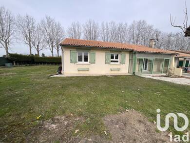 Maison de plain-pied à vendre 230 000 € 4 pièces 3 chambres 81 m² 783 m² de terrain Saint-Denis-de-Pile 33910