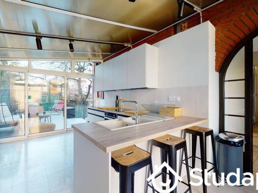 Colocation à louer 875 € 1 pièce 2 chambres 9 m² RDC Église-Sept Arpents Pantin 93500