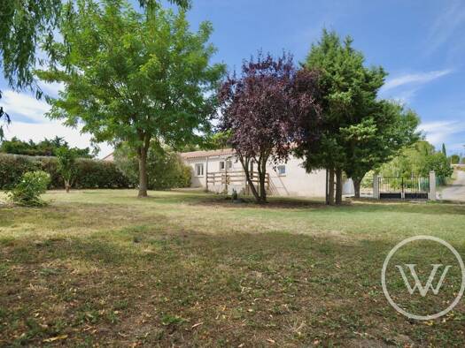 Maison de plain-pied à vendre 192 500 € 4 pièces 3 chambres 77 m² 1 200 m² de terrain Villeneuve-Lès-Montréal 11290