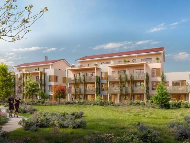 Appartement à vendre - neuf 170 700 € 2 pièces 37,3 m² Étage 2/3 dès le 31/12/2027 Ouest Belleville-en-Beaujolais 69220