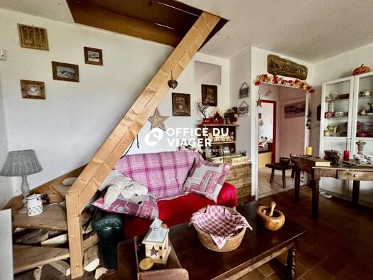 Maison en viager occupé Bouquet 75 000 € 5 pièces 4 chambres 110 m² 257 m² de terrain Chatiou-Duchesne Romans-sur-Isère 26100