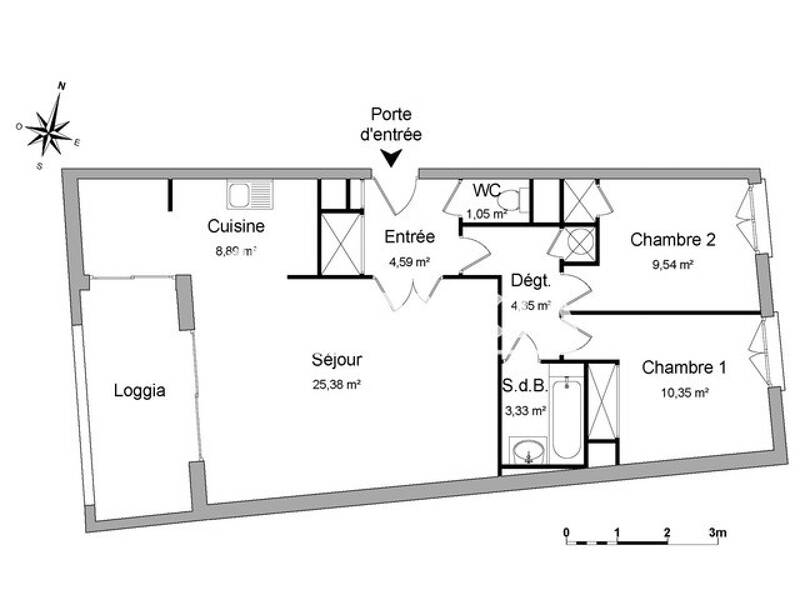 Maison à louer, 67m², MARSEILLE 8E