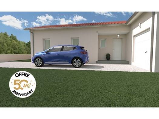 Terrain avec maison neuve à vendre 245 000 € 5 pièces 4 chambres 94 m² 507 m² de terrain Foissiat 01340